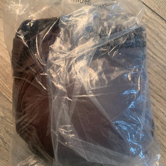 NWT RHONDA SHEAR 2 PIECE ANTIMICROBIAL UNDERWIRE BANDEAU BRA'S ESPRESSO & BLACK - Picture 10 of 11